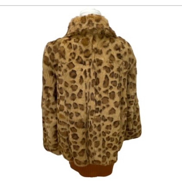 Marc By Marc Jacobs Animal Print Rabbit Jacket sz S - Picture 3 of 4